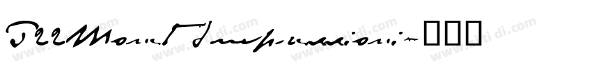 P22Monet Impressioni字体转换